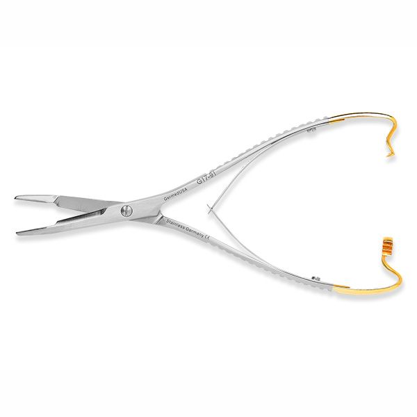 Mathieu Needle Holder, Tungsten Carbide, Serrated Jaws, 5 1/2" (14.0 Cm)